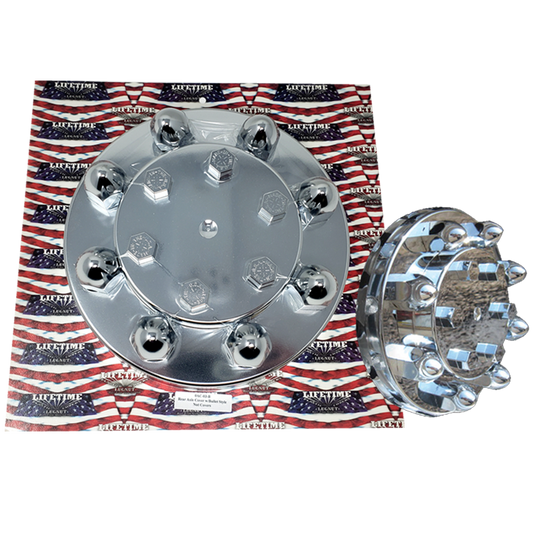 REAR AXLE COVER W/BULLET STYLE NUT COVERS (0AC-03-B)